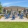 Fire Pit with Adirondack Chairs